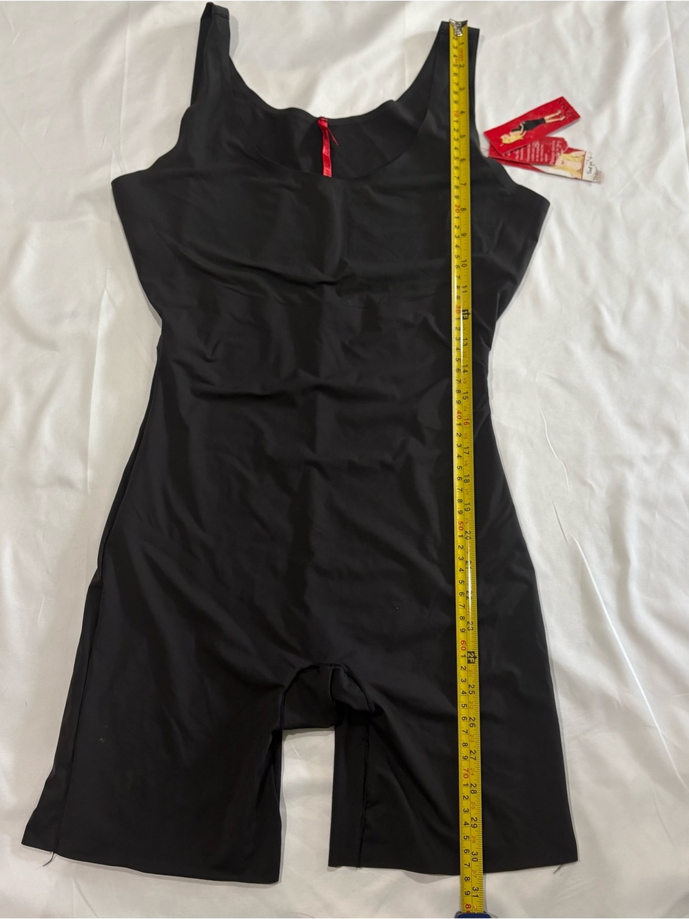 SPANX Black Cami Bodysuit Slimming Size Large NWT - Picture 5 of 8